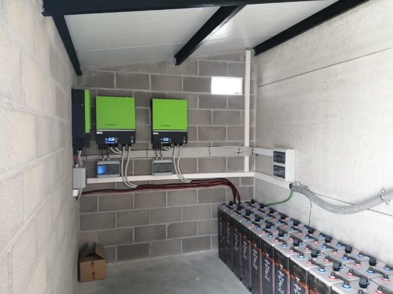 Instalación completa aislada