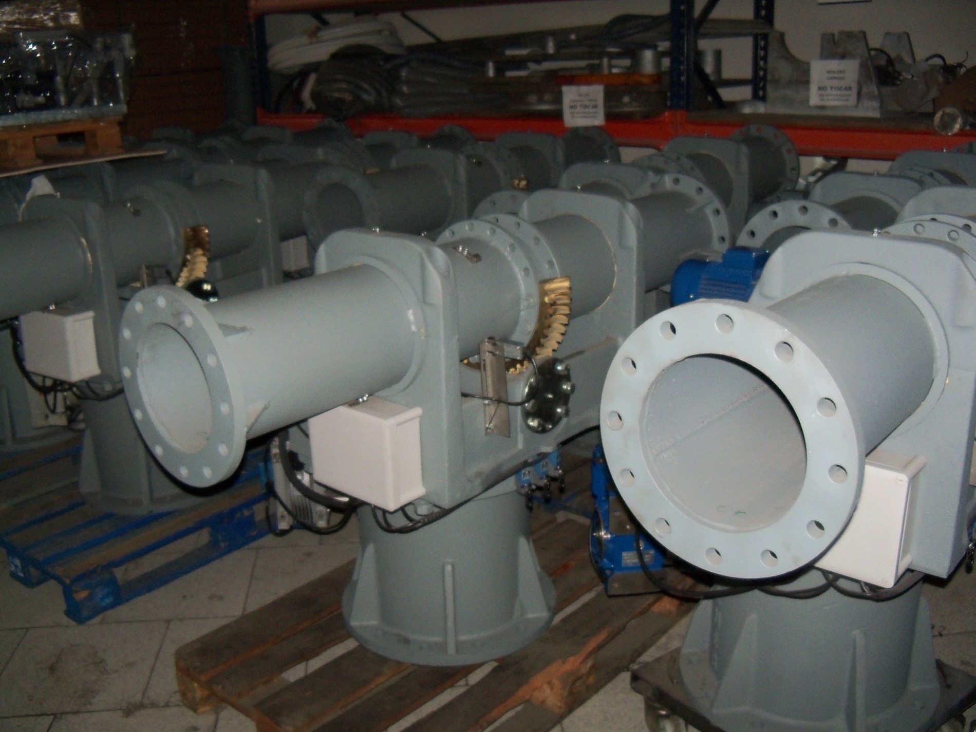 Conjunto de seguidores solares de 12 kW