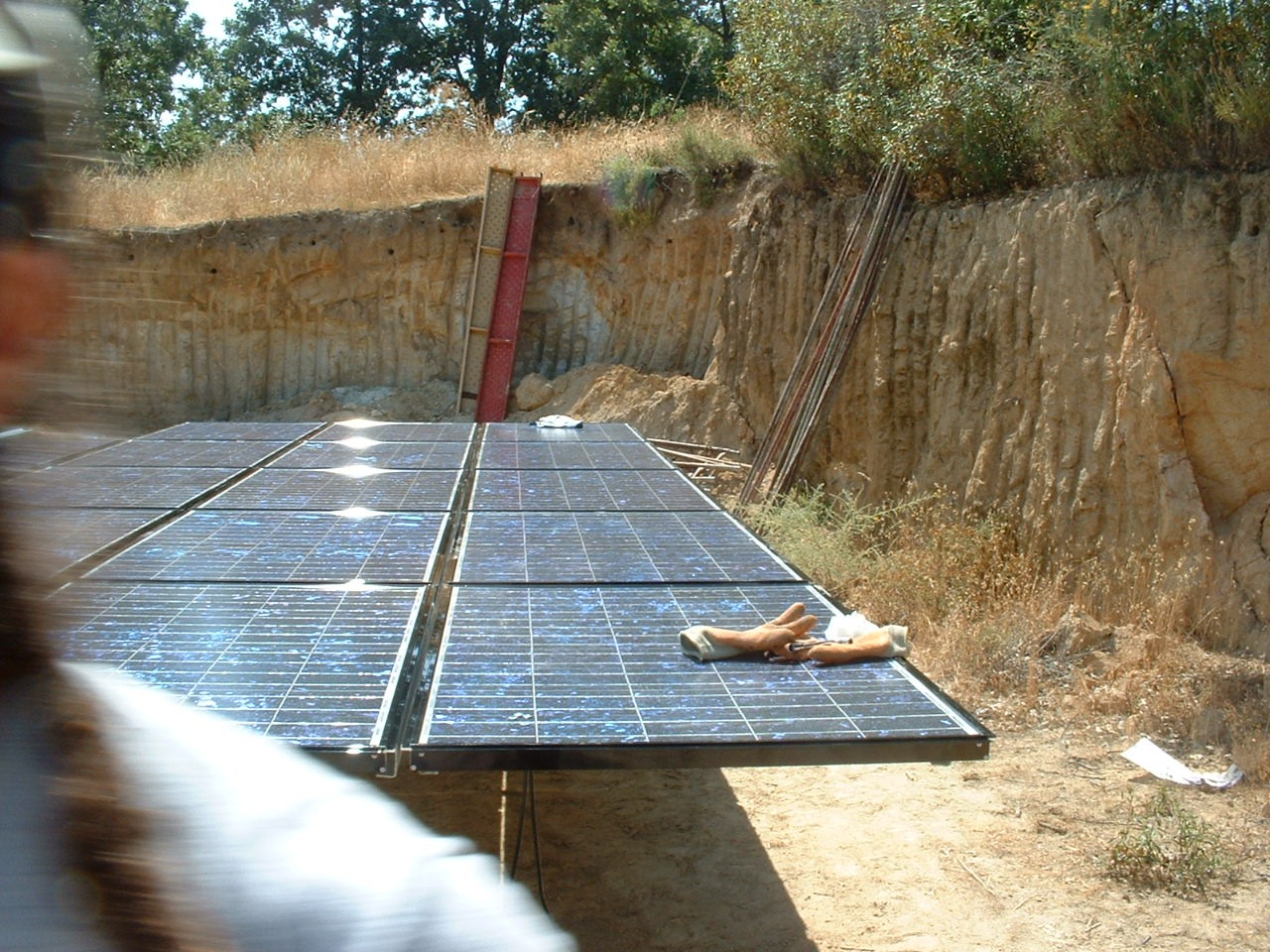 Preparación del campo fotovoltaico